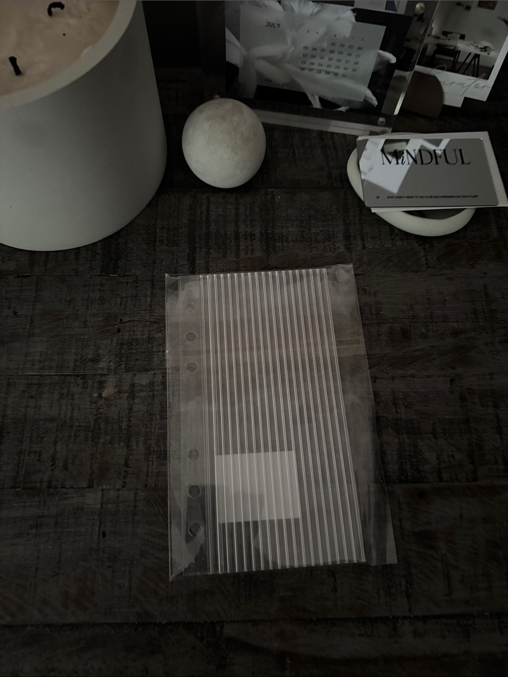 Cloth & Paper Fluted Dashboard | Personal Size